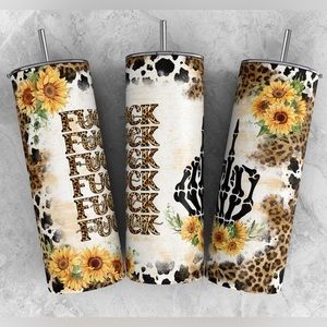 Sunflower F*ck Tumbler